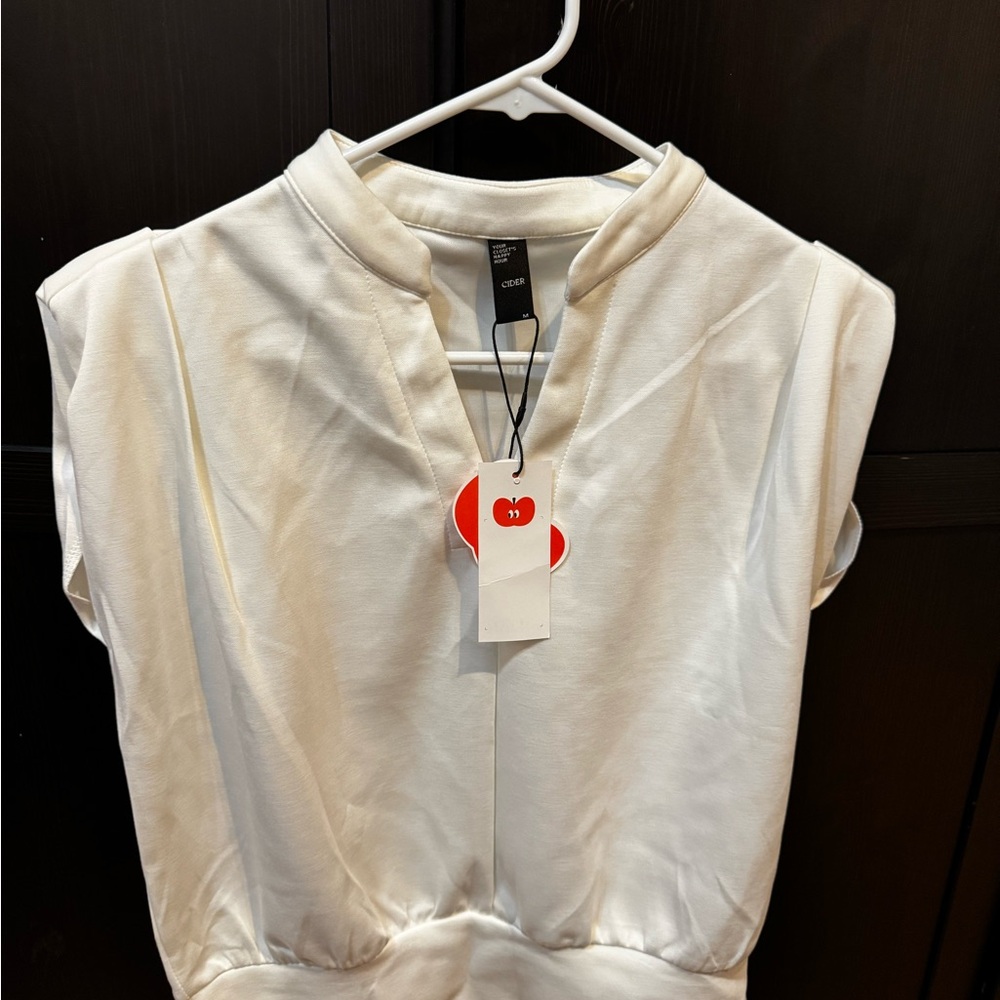 New! Cider - White Women's Top